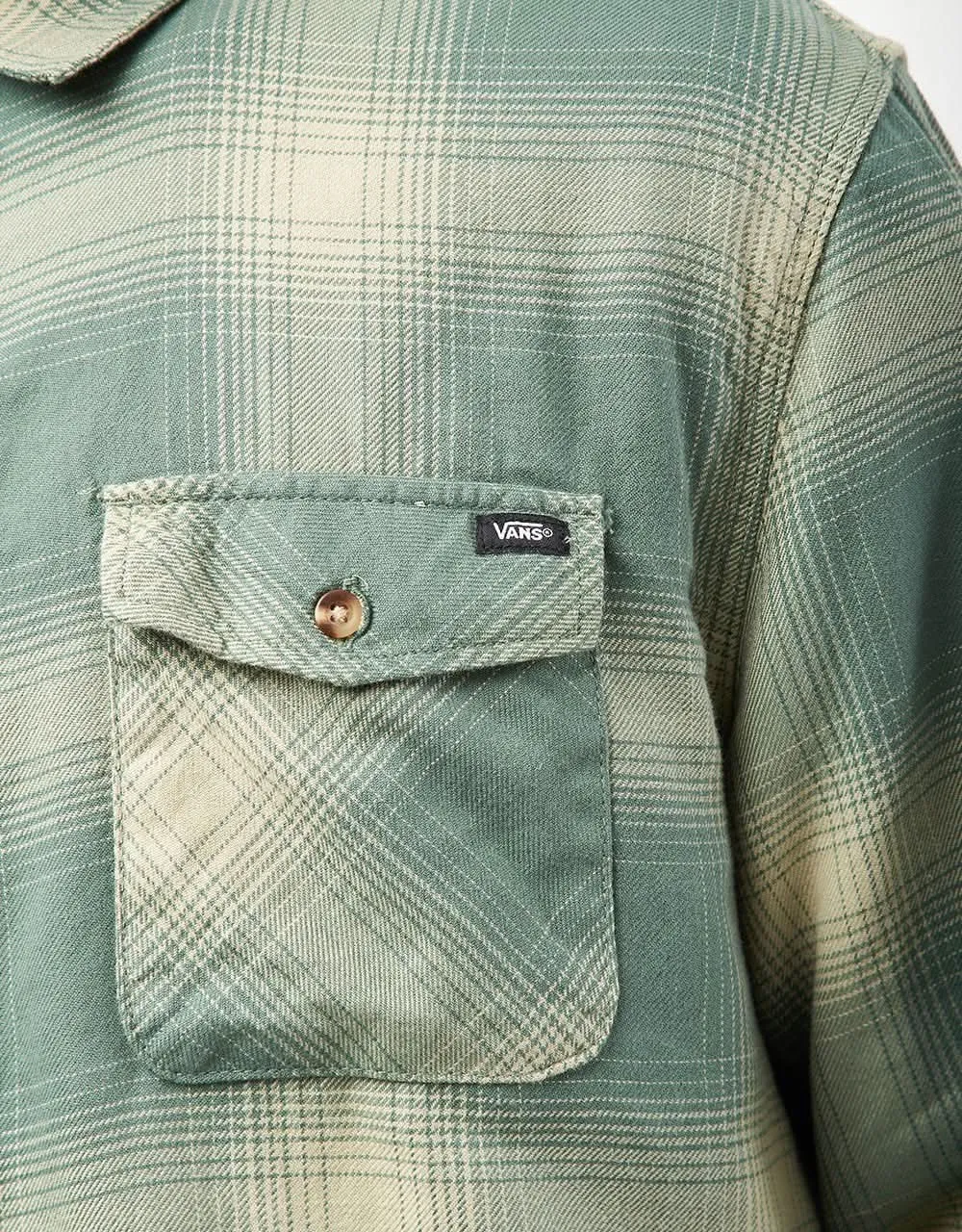 Vans Monterey III Flannel Shirt - Dark Forest/Elm