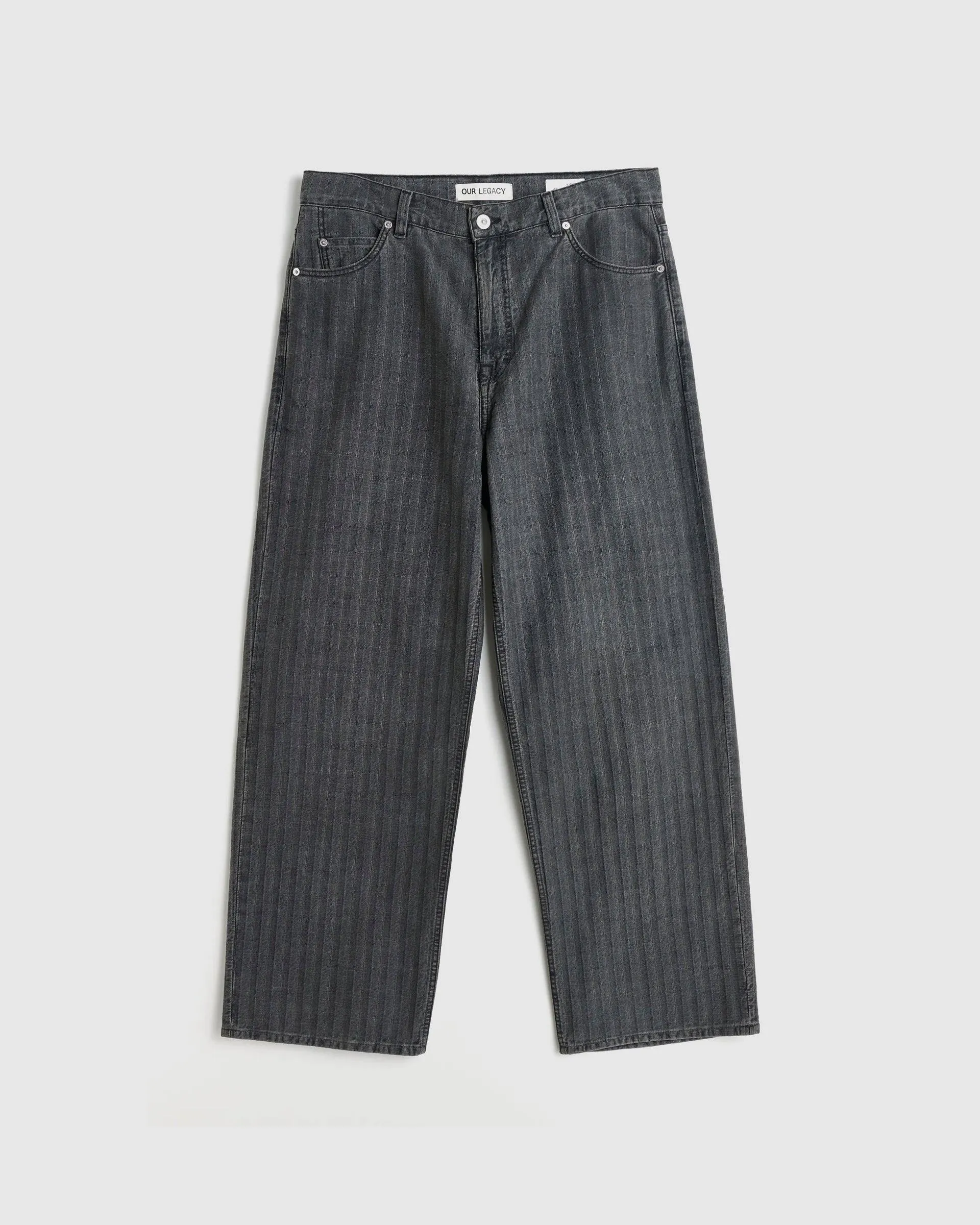 Vast Cut Washed Grey Torino Grey Denim Jeans