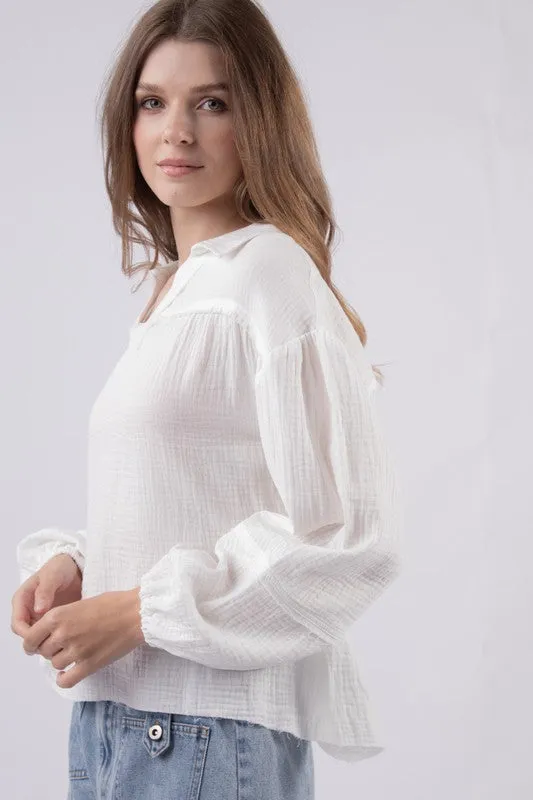 VER125 -WHITE TOP GAUZE