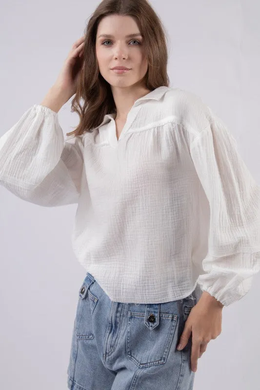 VER125 -WHITE TOP GAUZE