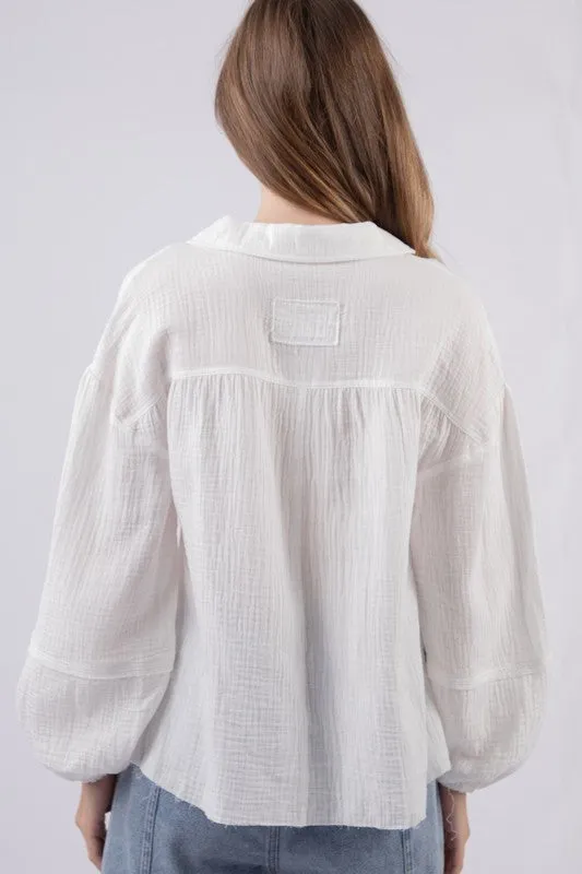 VER125 -WHITE TOP GAUZE