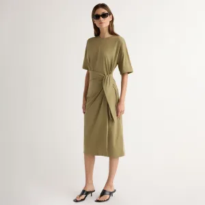 Noa Organic Cotton T-Shirt Wrap Dress skin friendly Plus Fit