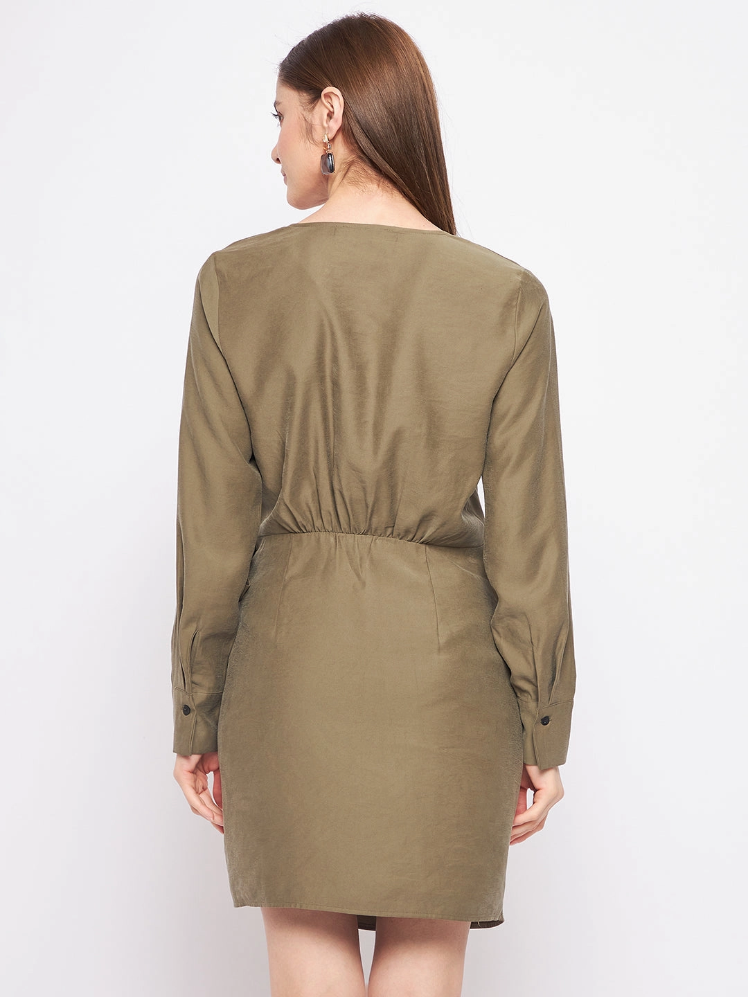 Madame Olive Shirt Dress Fashion-Forward Fit Chill Piece