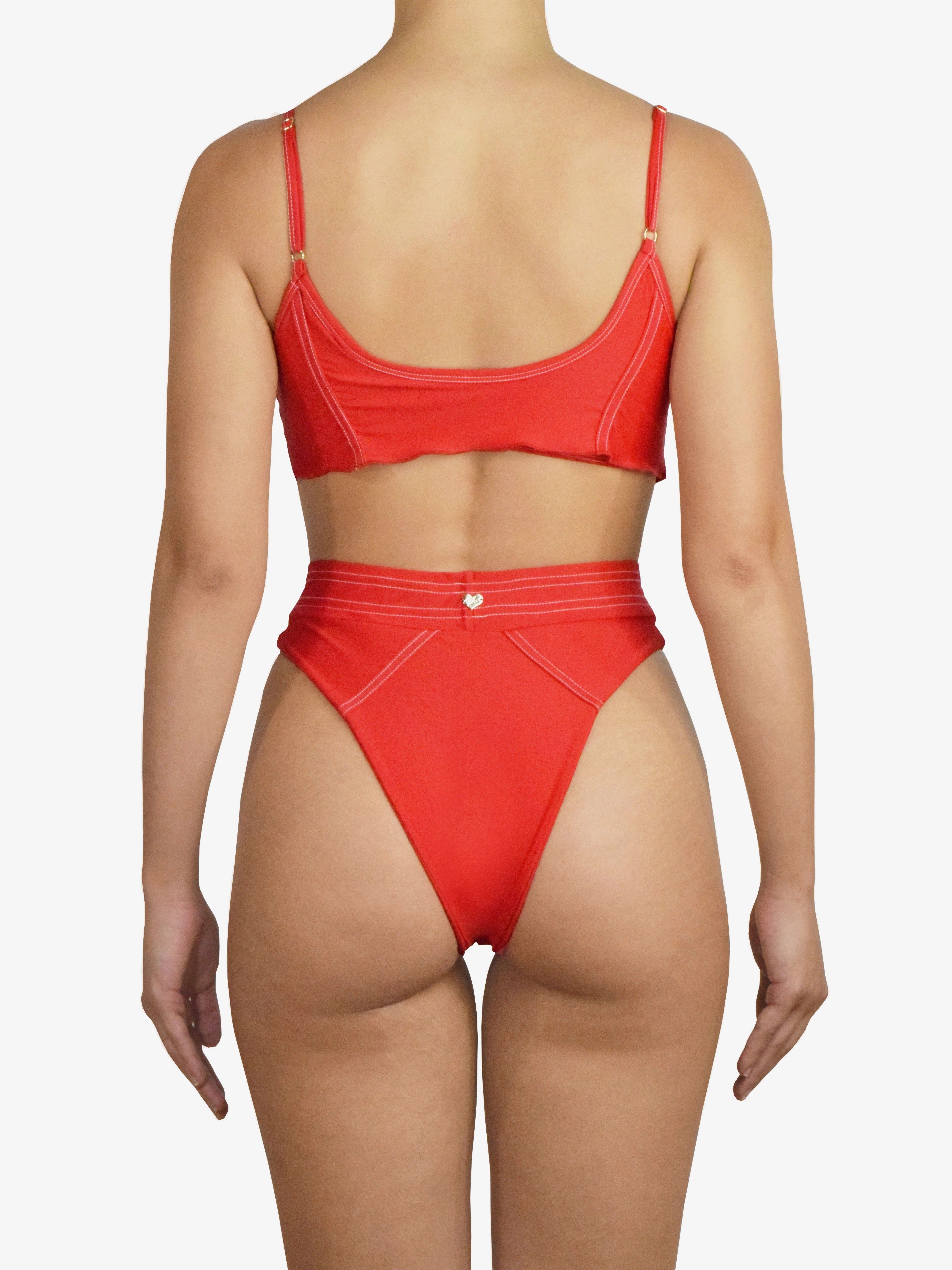 Noise Reducing Fabric Treatment KNOCKOUT BOTTOM | CHERRY