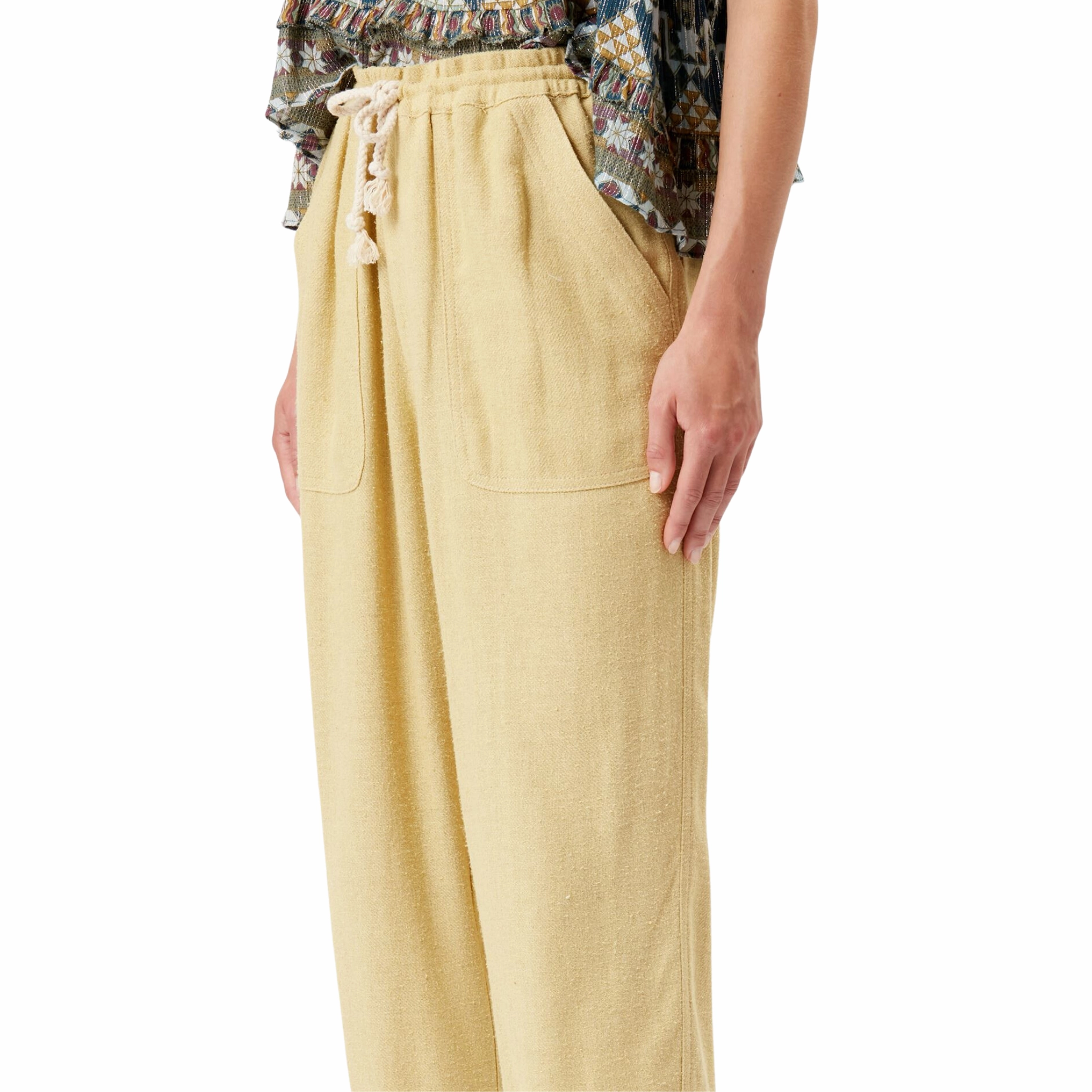Water Repellent Coating Simple Utility Viamao Pants