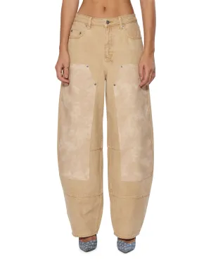Fitted Comfort BARREL JEAN CARPENTER OAT