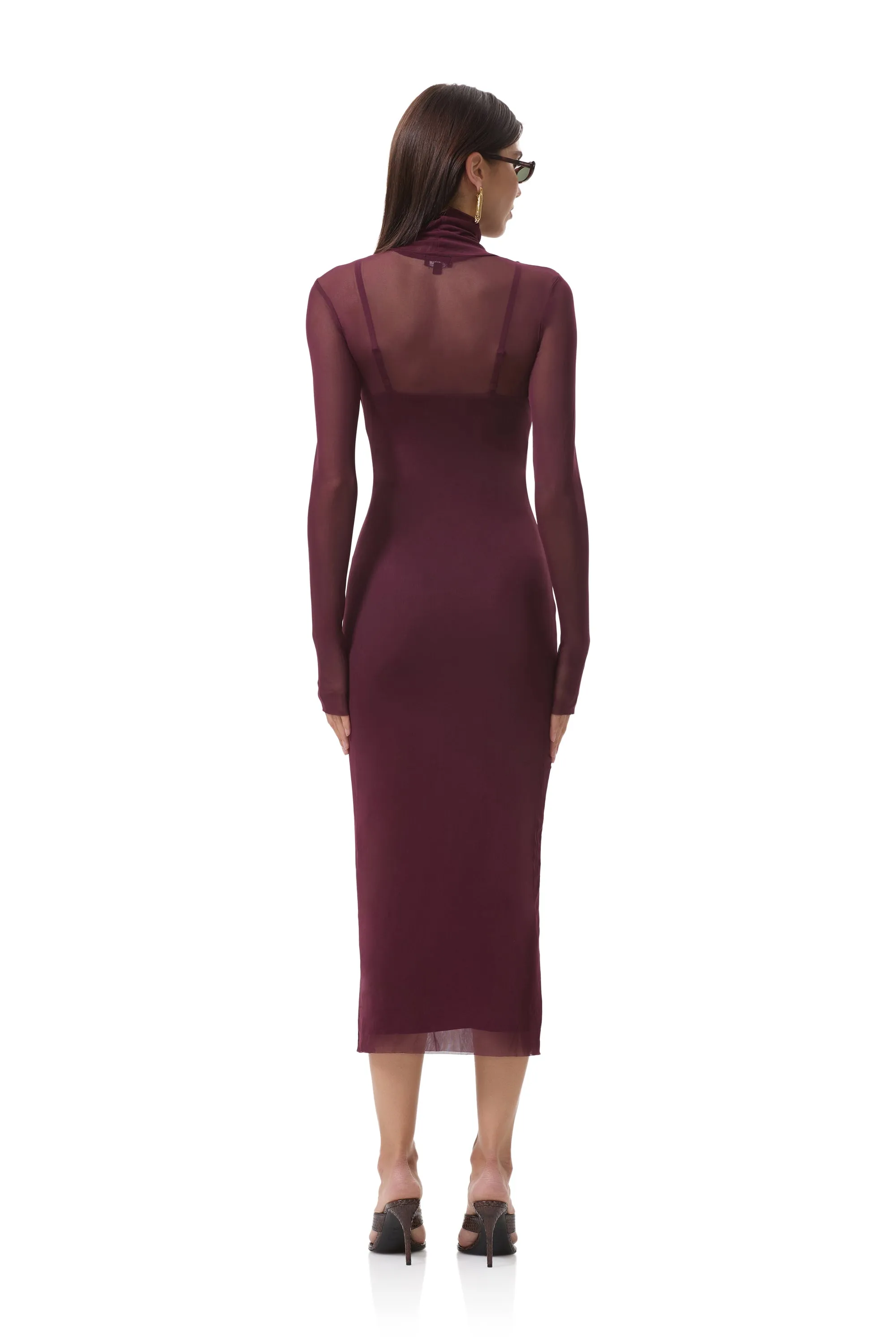 Sleek Tone Daily Chic Shailene Dress - Fig