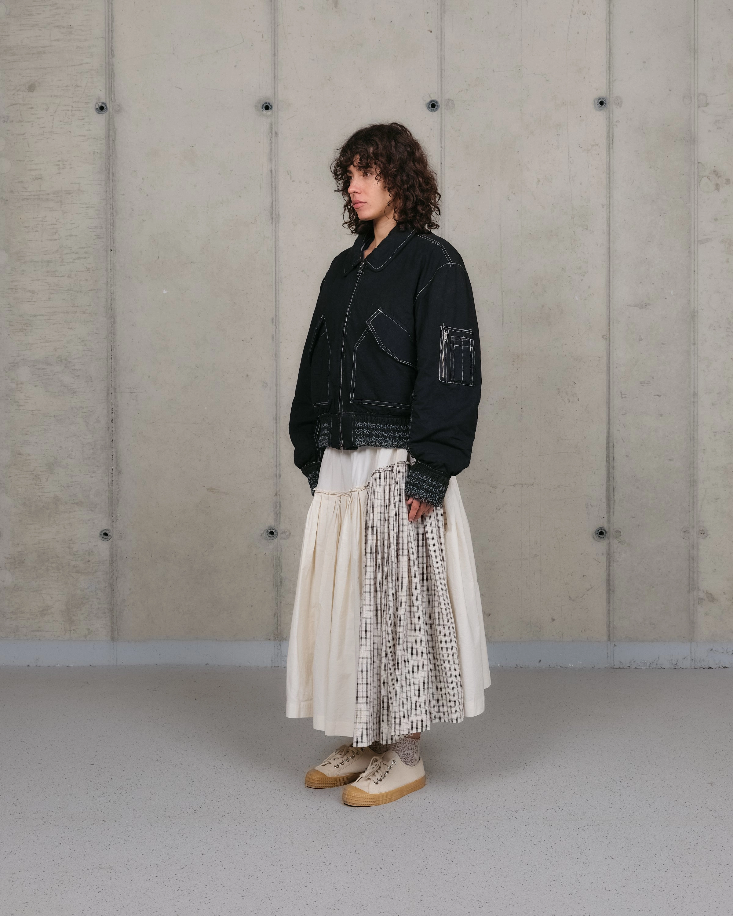 Grain Jacket - Black Wonky-Wear One For All