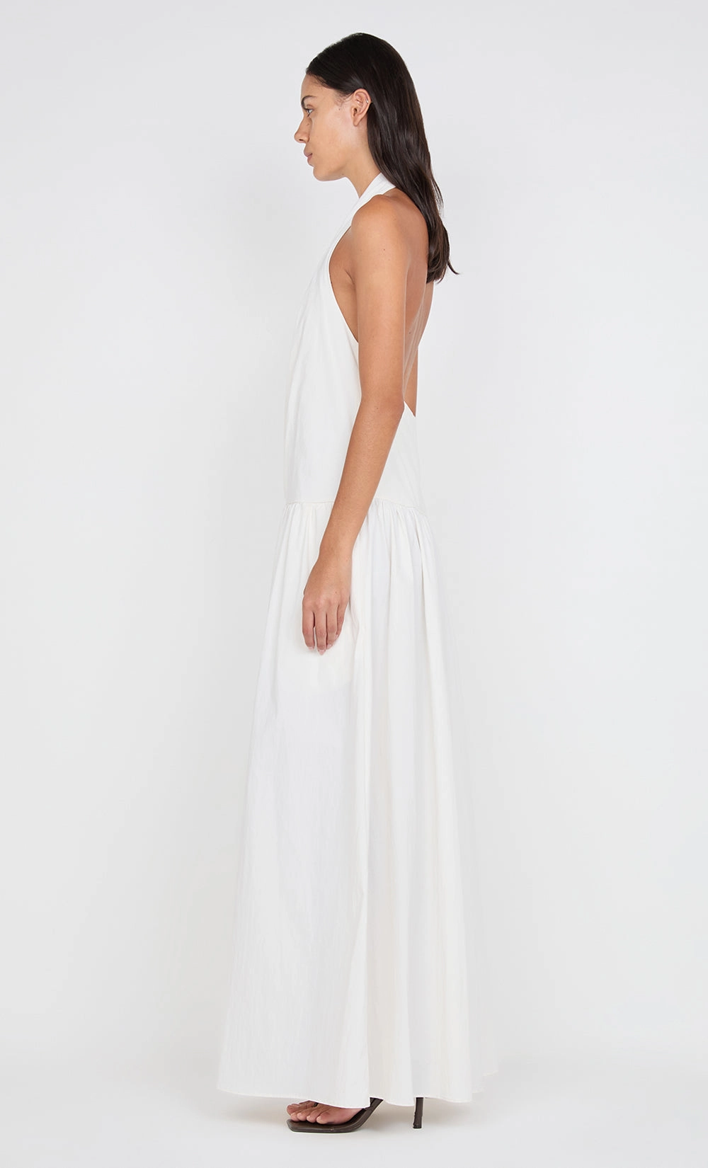Love Energy Jewel-Tone DANTE MAXI DRESS - IVORY