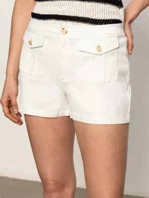 Core Fit Design View Cargo Short Brilliant White