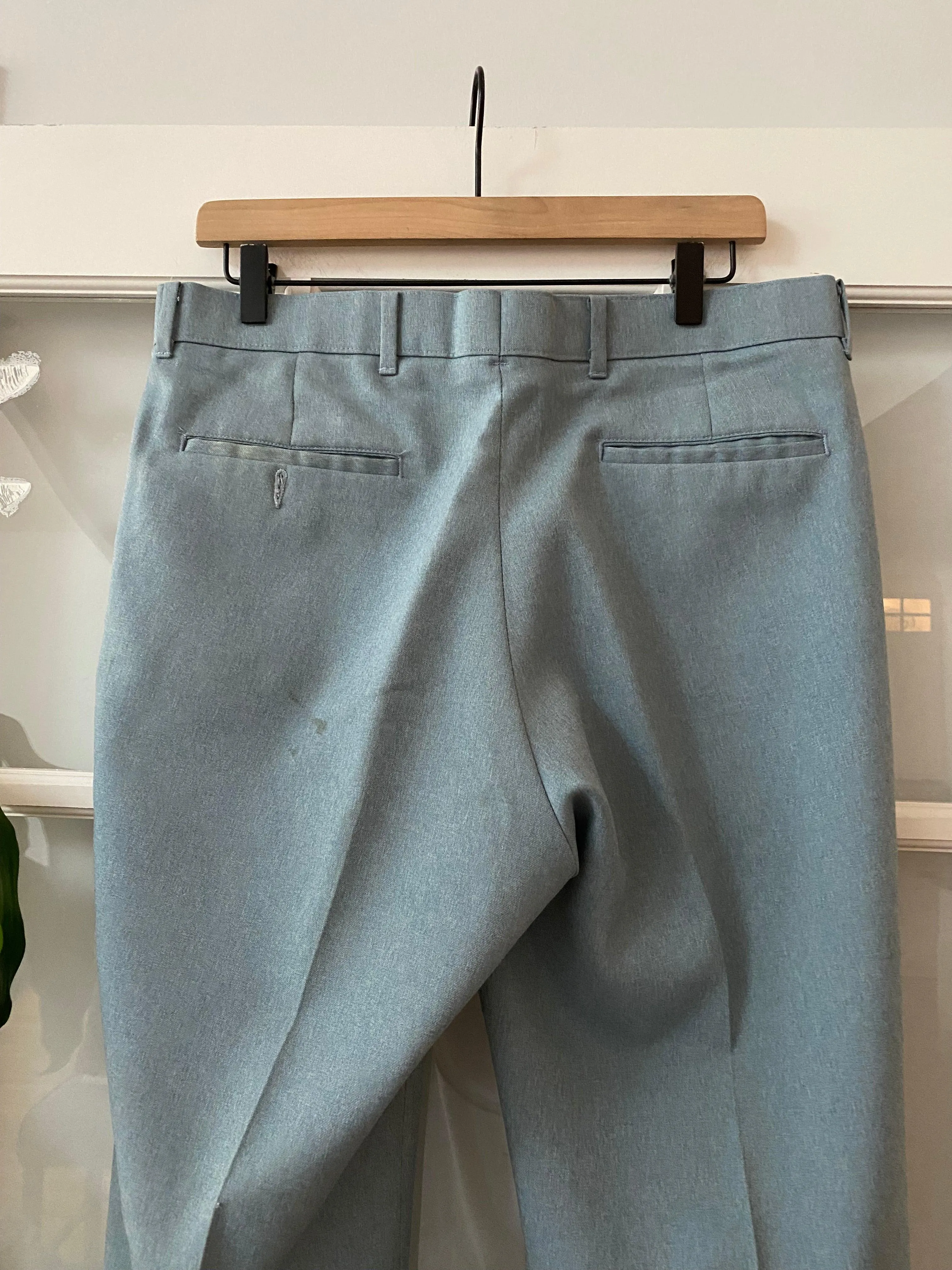 Vintage 70s Blue Levis Slacks | 36