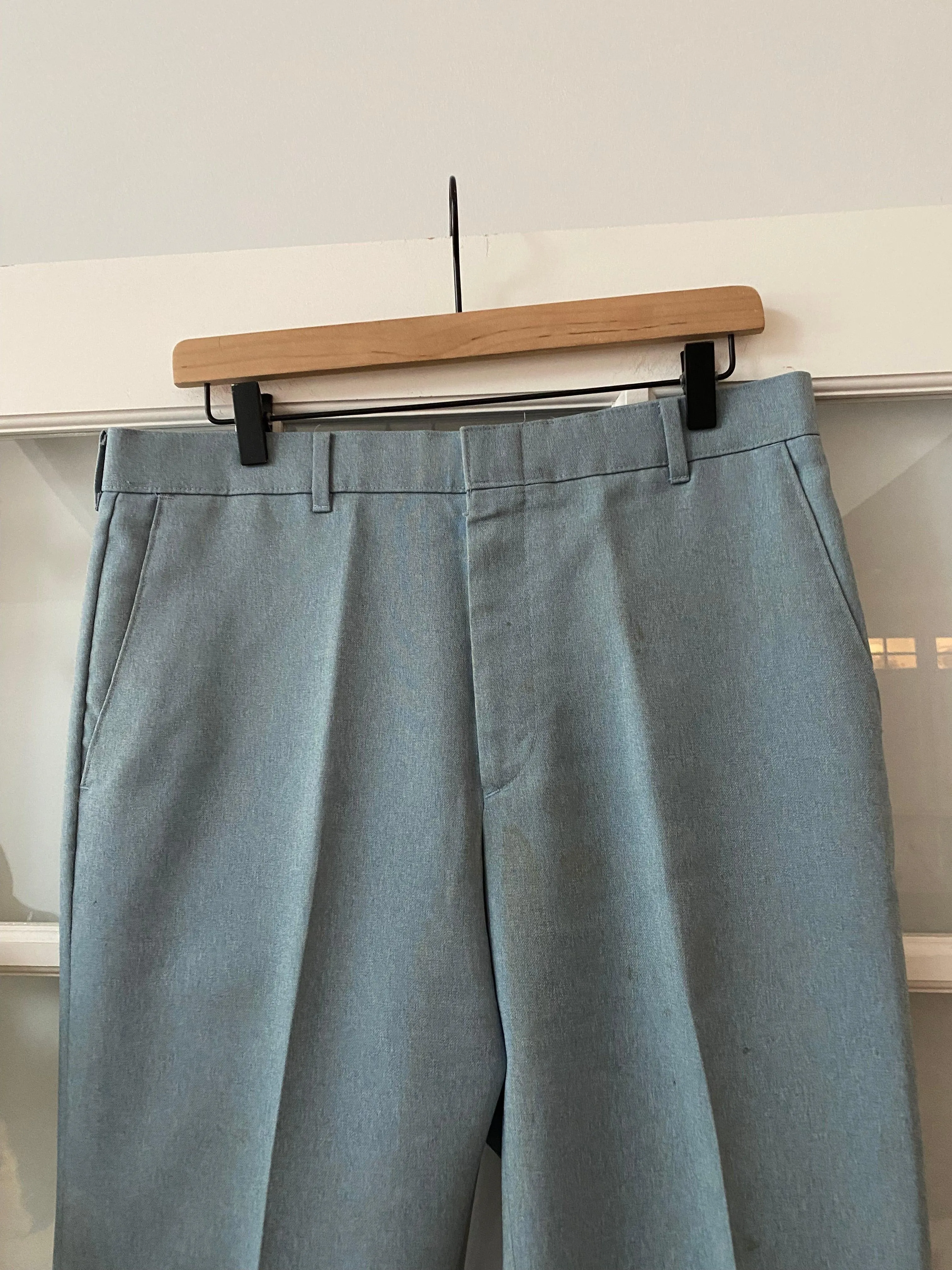 Vintage 70s Blue Levis Slacks | 36