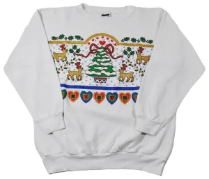 Vintage Christmas Sweatshirt Size Large