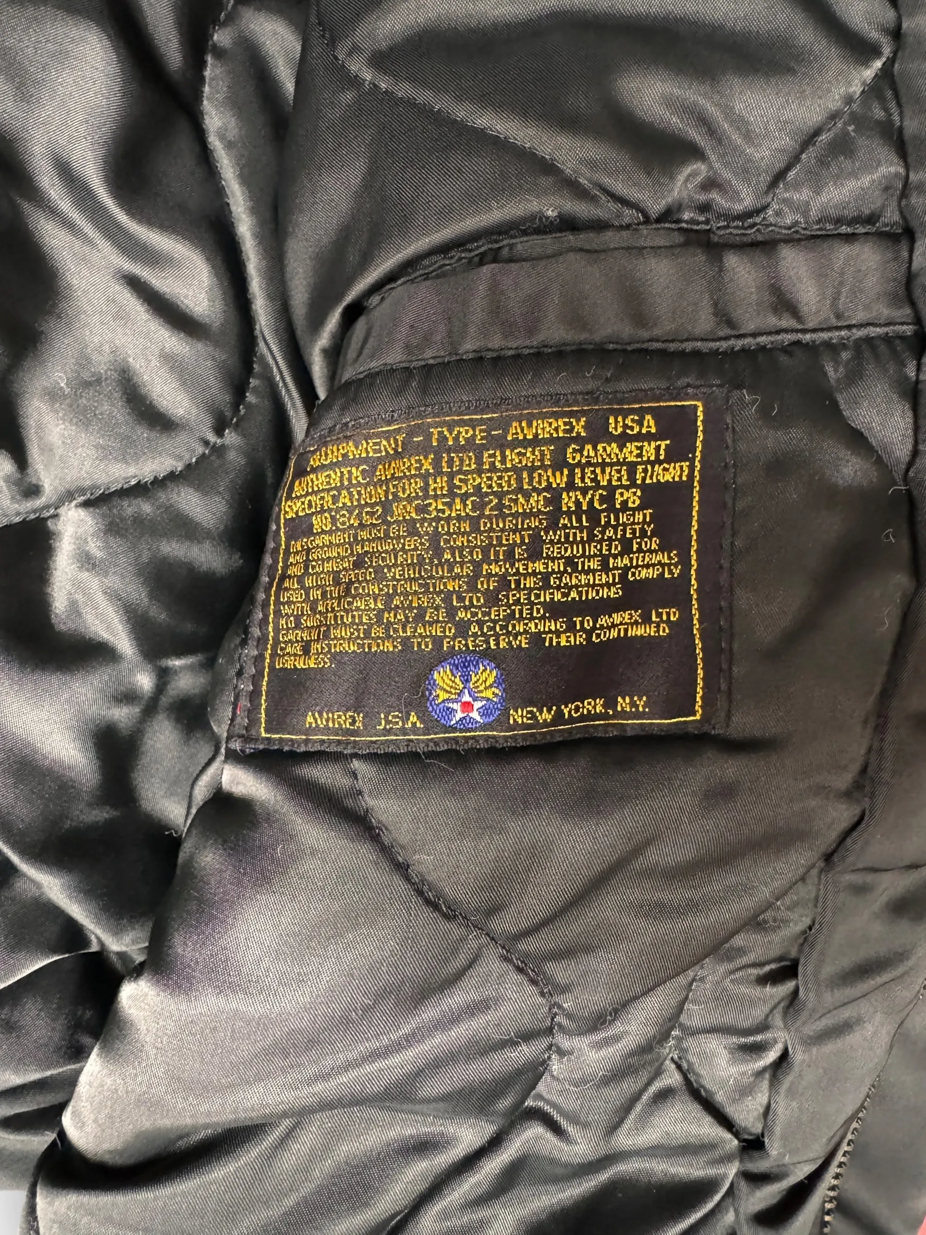 Vintage CWU 55 Cold Weather Flyers Jacket SZ M