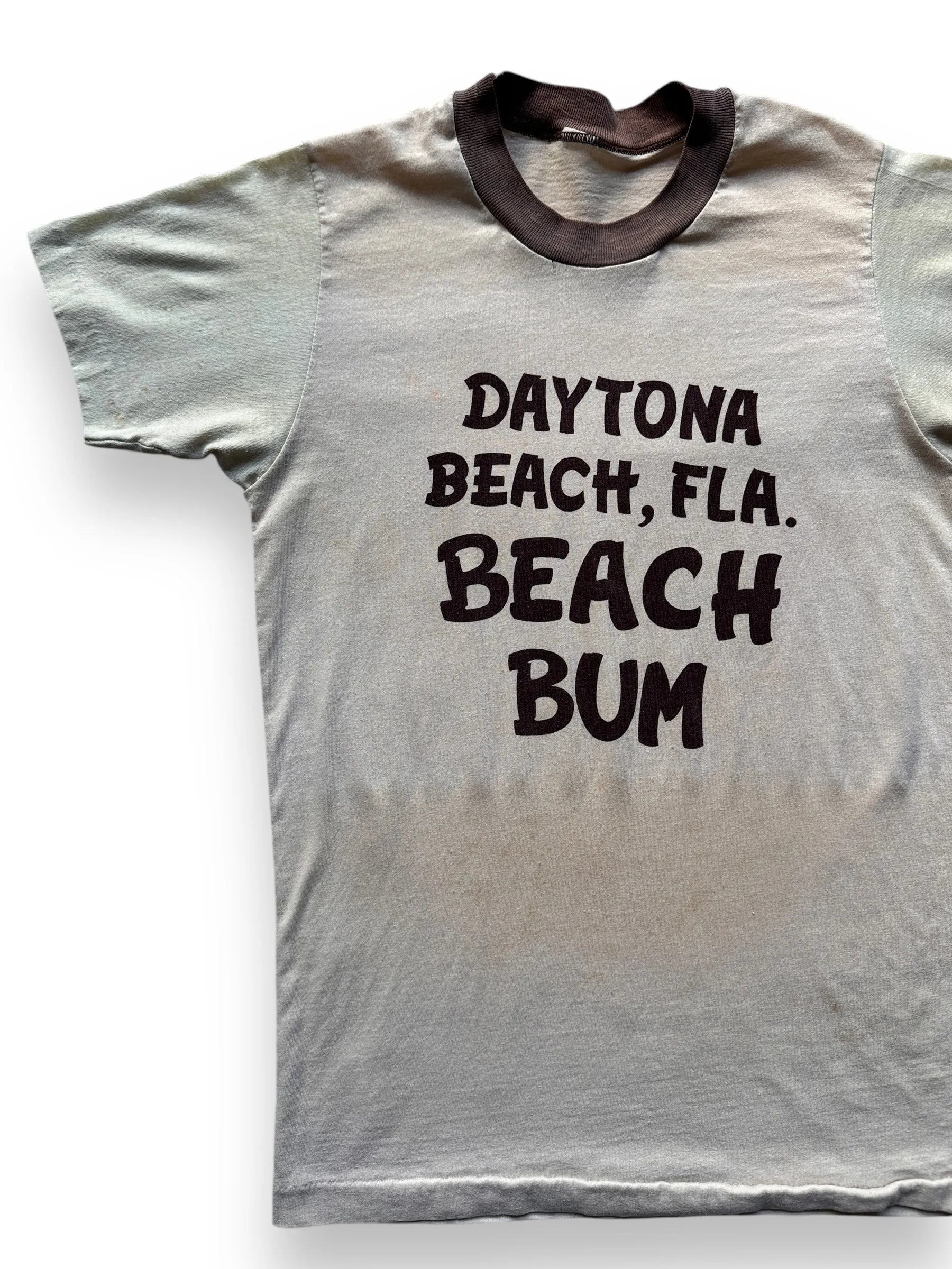 Vintage Daytona Beach Florida Ringer Tee SZ XS