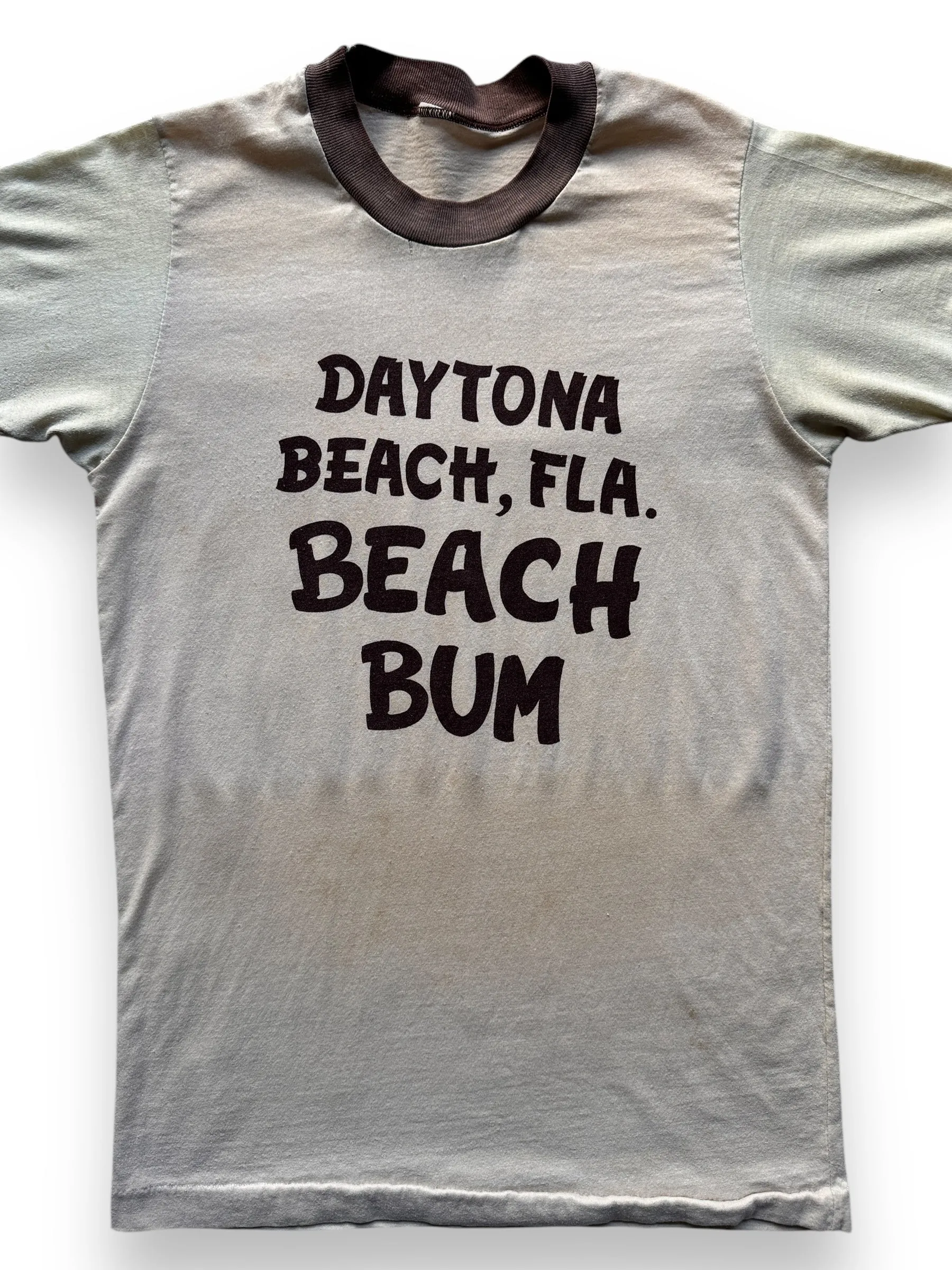 Vintage Daytona Beach Florida Ringer Tee SZ XS