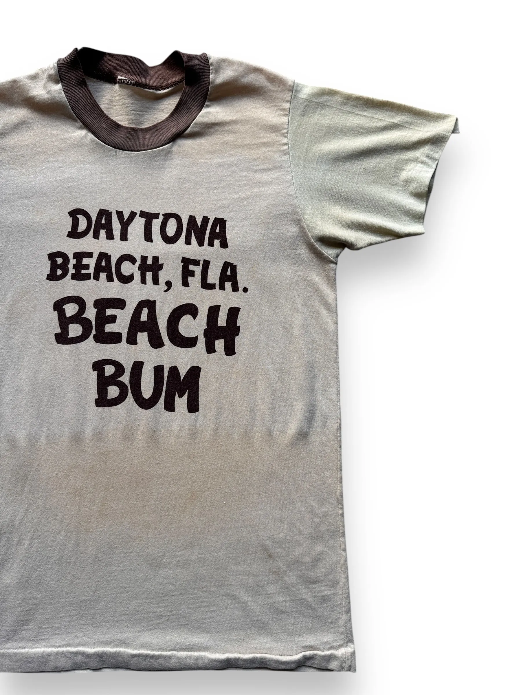 Vintage Daytona Beach Florida Ringer Tee SZ XS