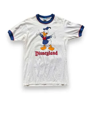 Vintage Donald Duck Disneyland Ringer Tee SZ S