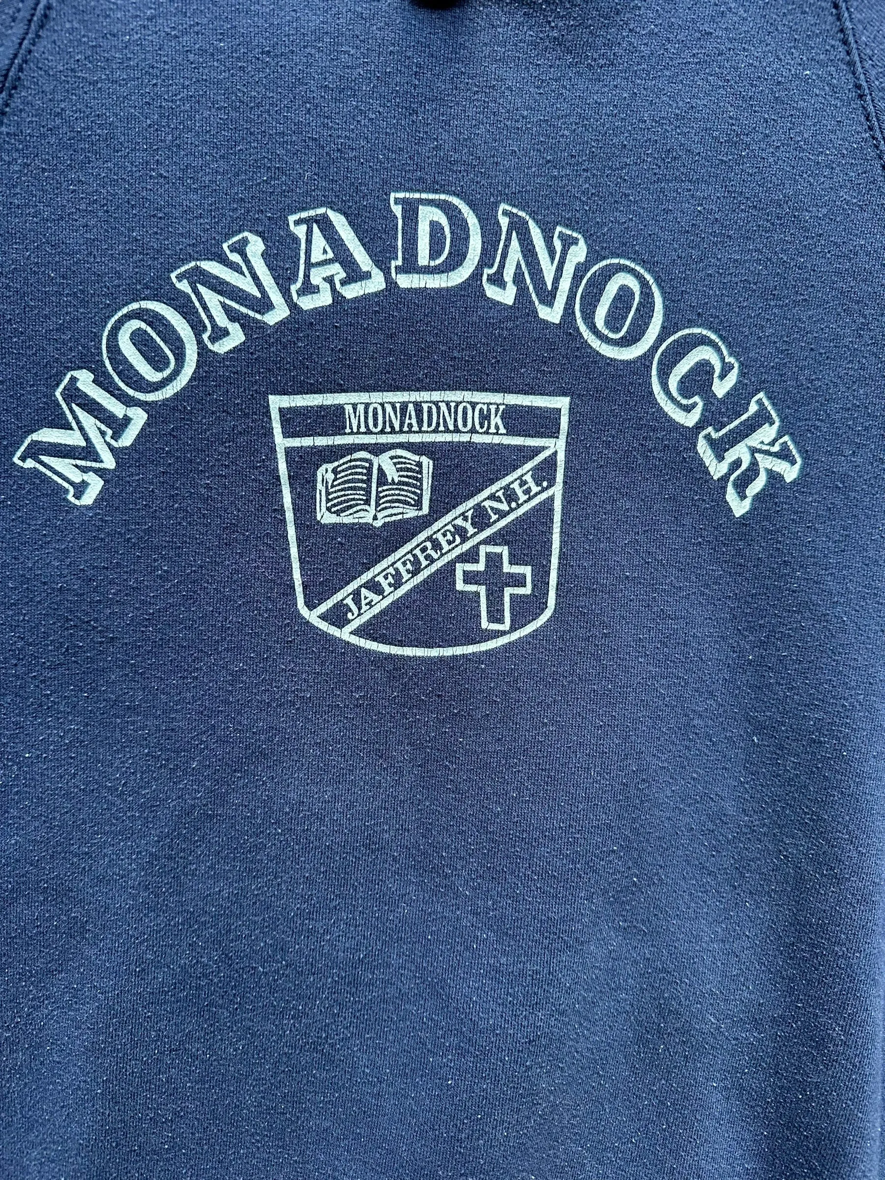 Vintage Monadnock Collegiate Pacific Sweatshirt SZ L | Vintage Jaffrey NH Crewneck Sweatshirts Seattle | Barn Owl Vintage Seattle