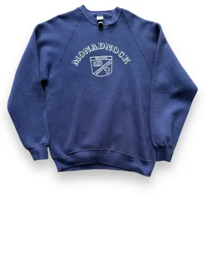 Vintage Monadnock Collegiate Pacific Sweatshirt SZ L | Vintage Jaffrey NH Crewneck Sweatshirts Seattle | Barn Owl Vintage Seattle