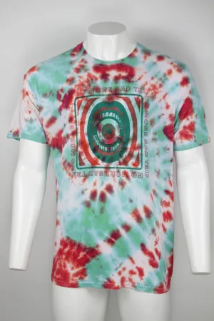 Vintage 'No more bad trips' Graphic Tie-dye T-shirt  - XL