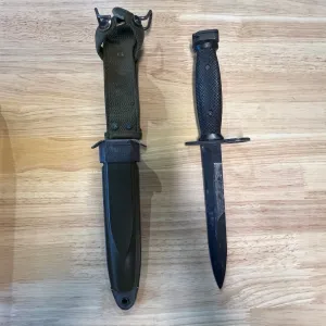 Vintage U.S.Military-M7 Conetta TMN Bayonet & USM81A Scabbard