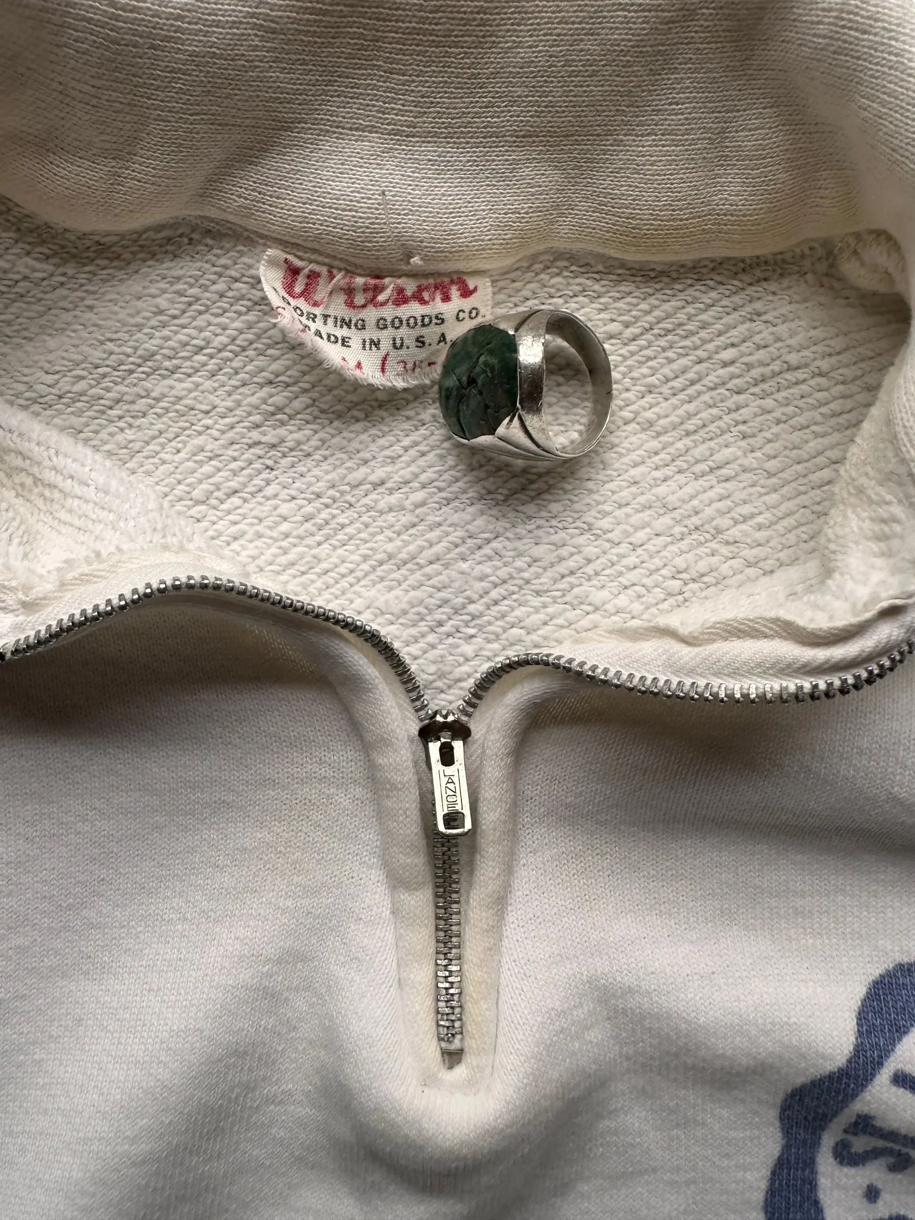 Vintage Wilson Sportswear Sweatshirt SZ M | Vintage Sweatshirt Seattle | Barn Owl Vintage Seattle