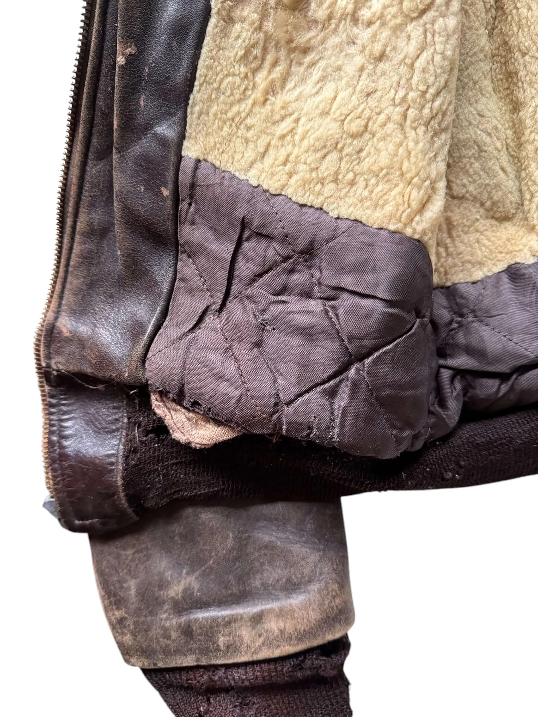 Vintage Windward Horsehide Leather Jacket SZ M