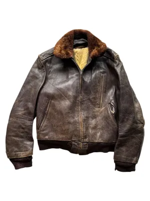 Vintage Windward Horsehide Leather Jacket SZ M