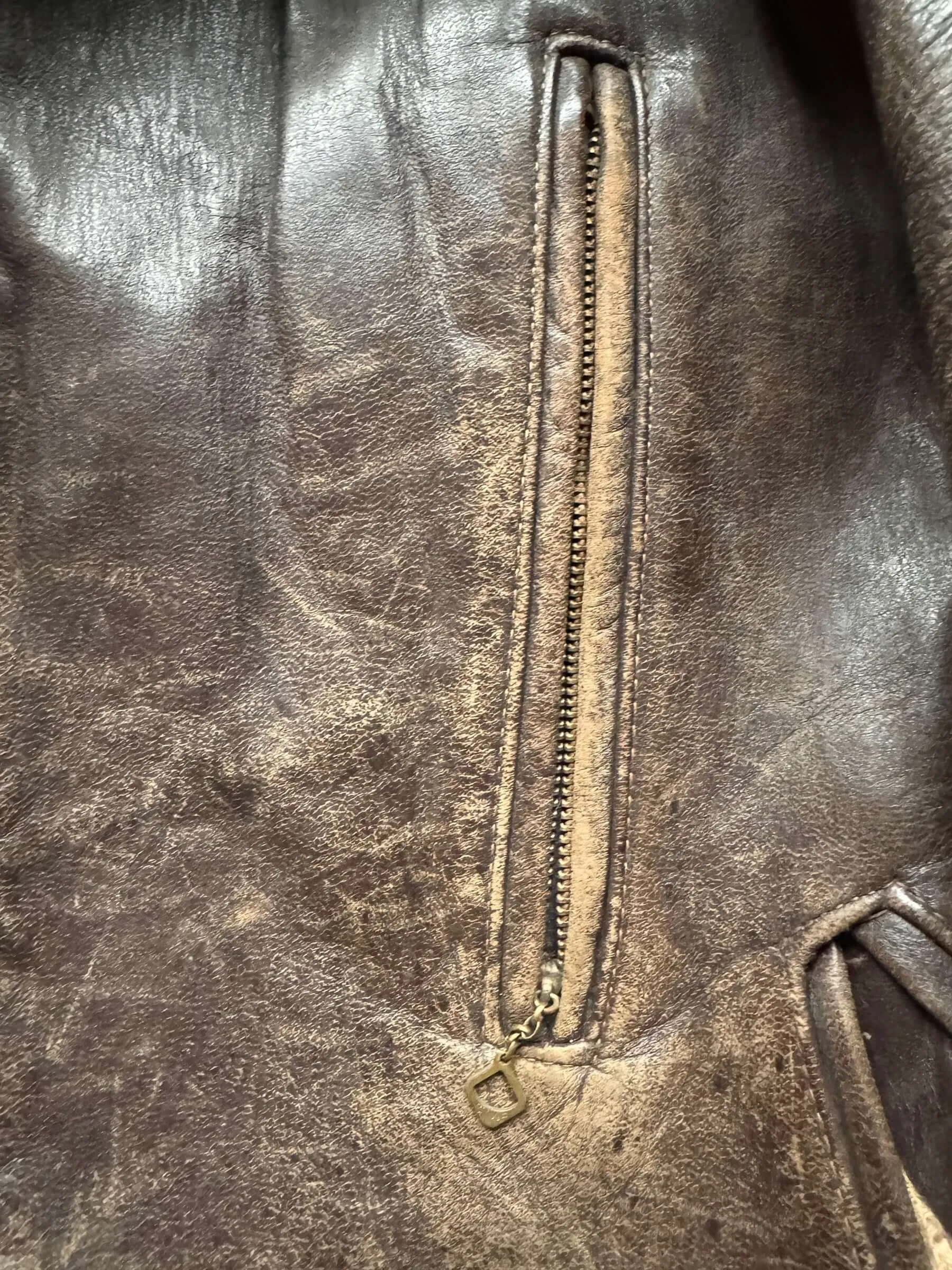 Vintage Windward Horsehide Leather Jacket SZ M