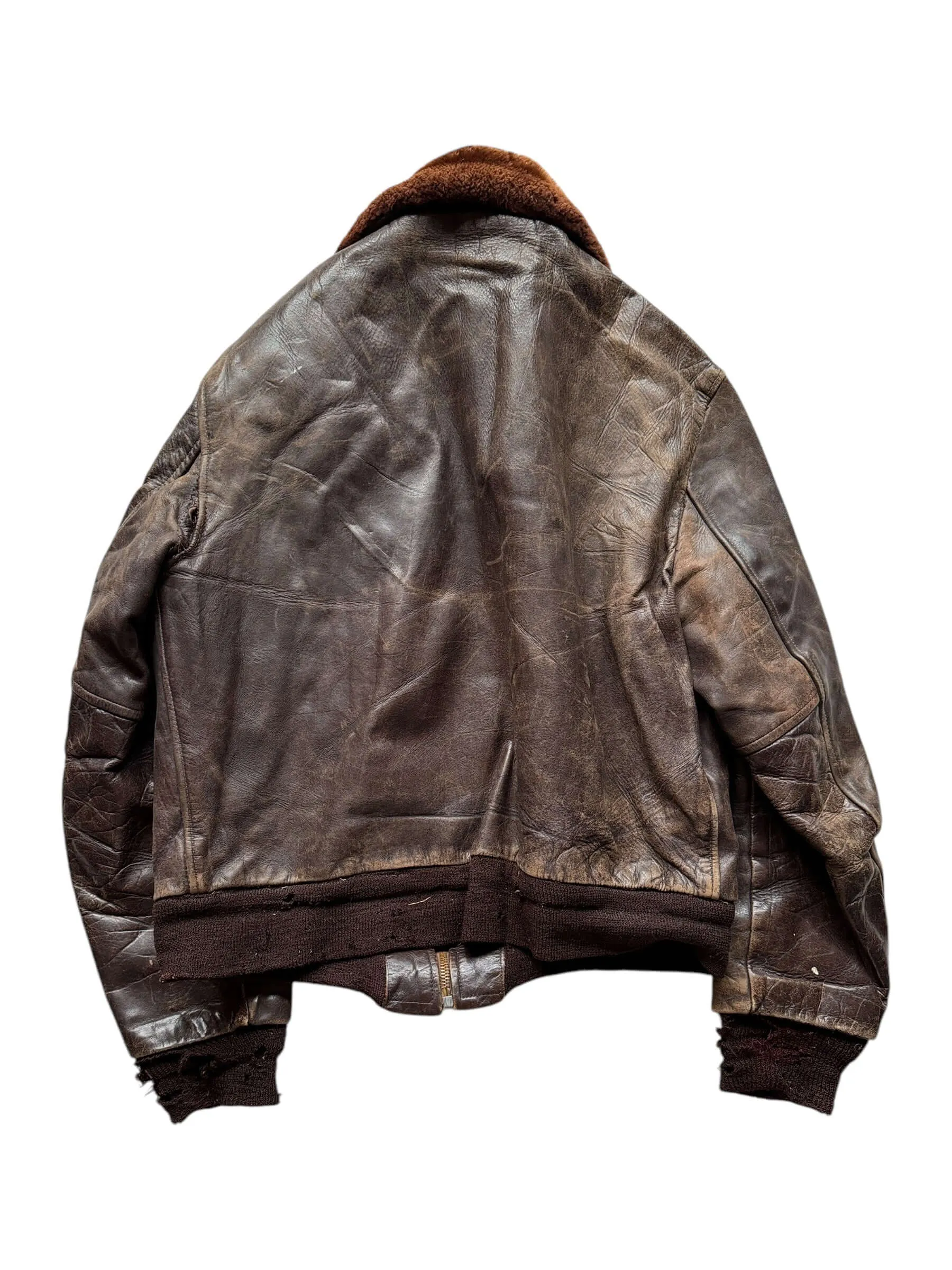 Vintage Windward Horsehide Leather Jacket SZ M