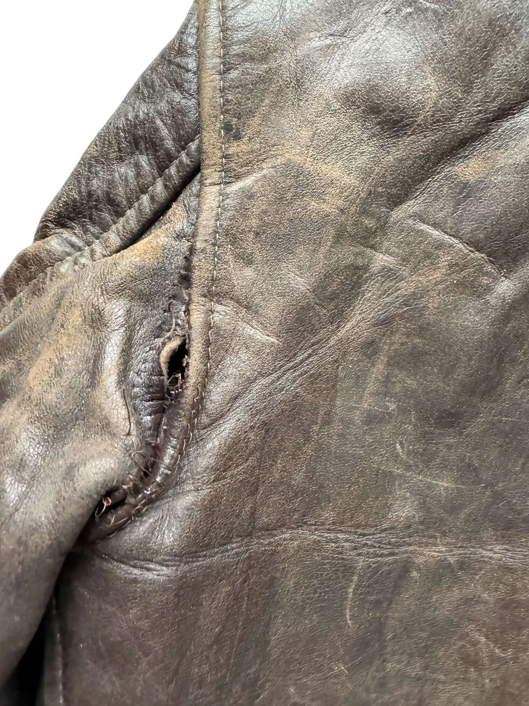 Vintage Windward Horsehide Leather Jacket SZ M
