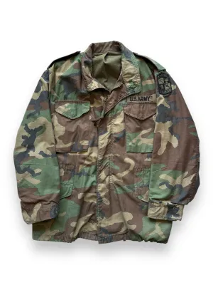 Vintage Woodland Camo Field Jacket SZ M