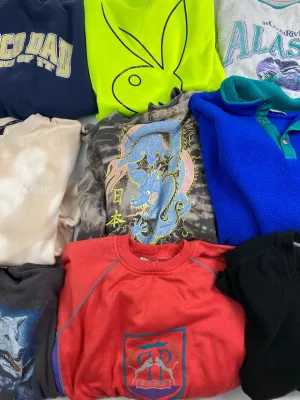 Vintage Y2K mixed sweatshirts 11 pieces