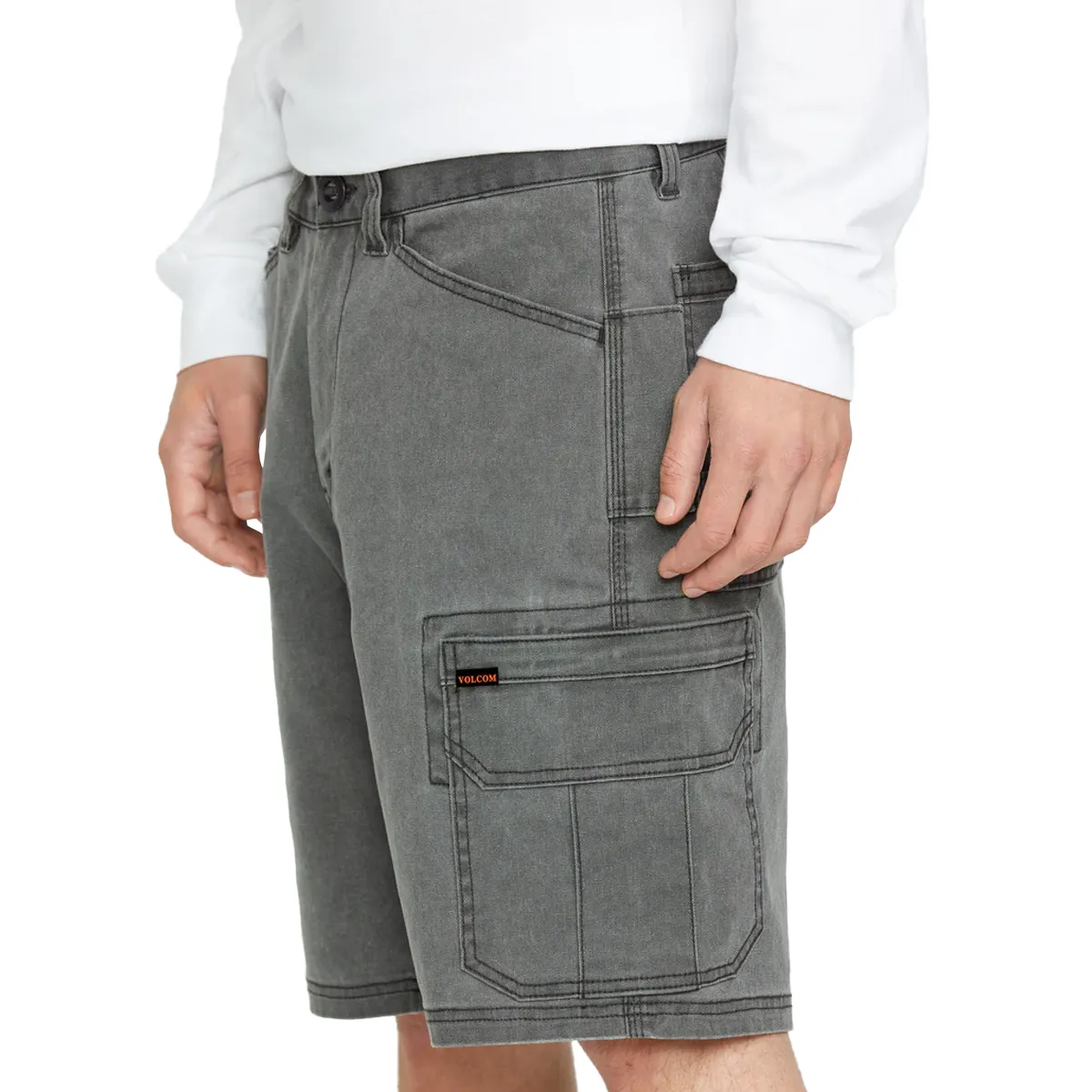 Volcom Workwear Gage Work Shorts - Stealth