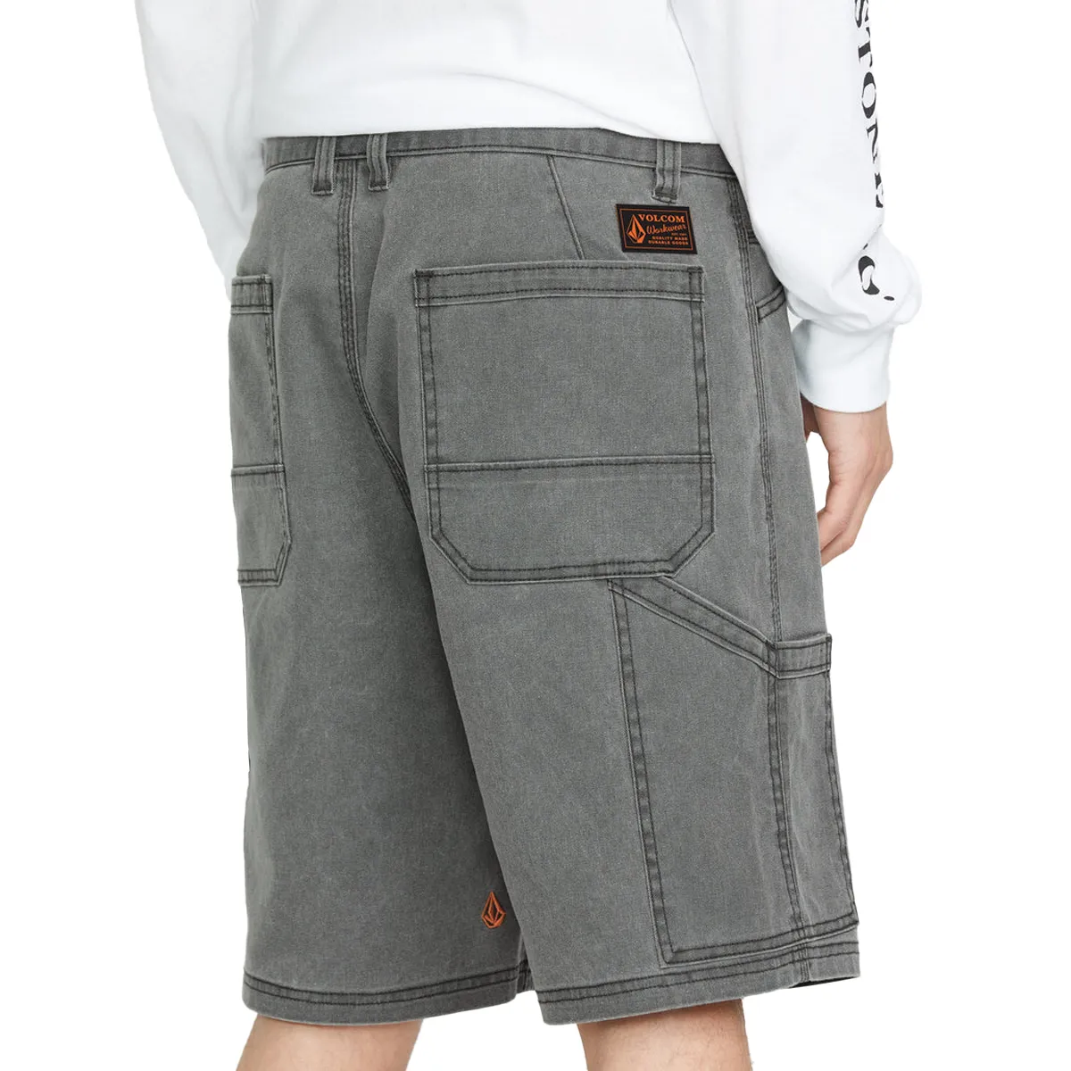 Volcom Workwear Gage Work Shorts - Stealth
