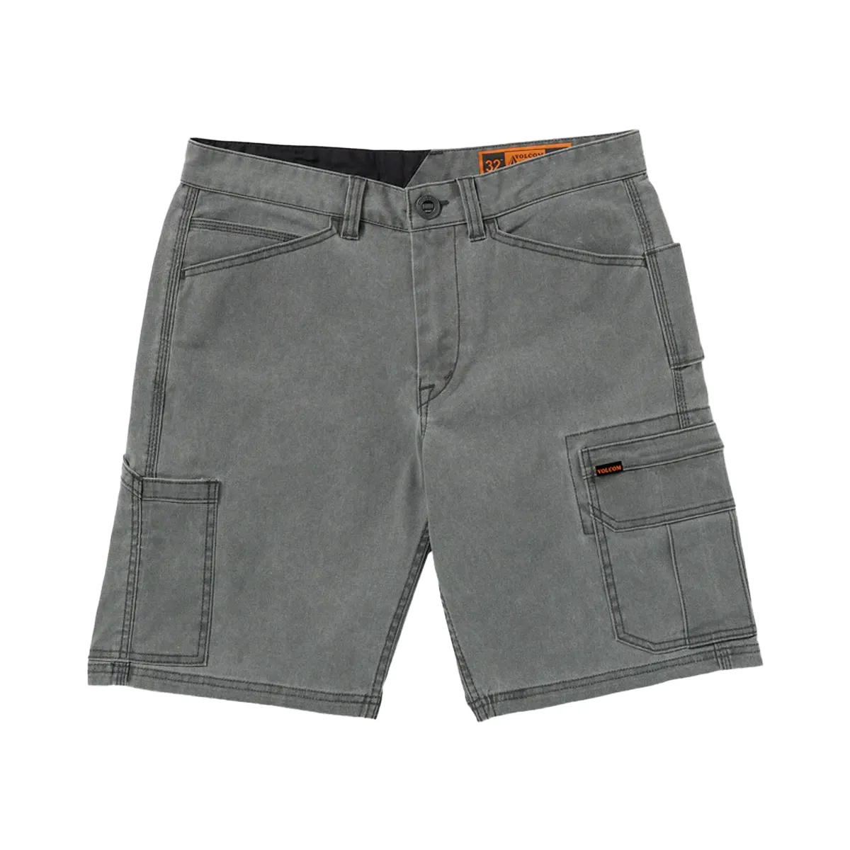 Volcom Workwear Gage Work Shorts - Stealth