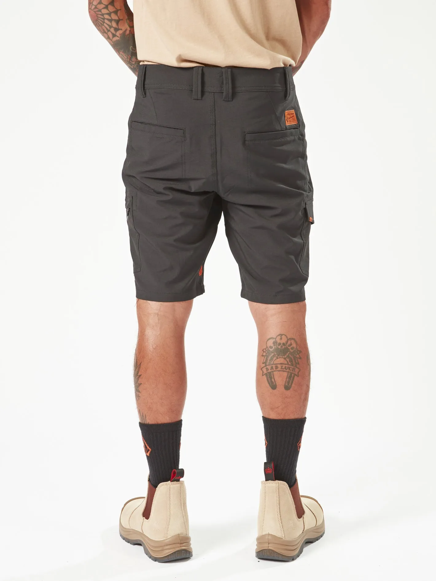 Volcom Workwear Slab Hybrid Shorts - Black