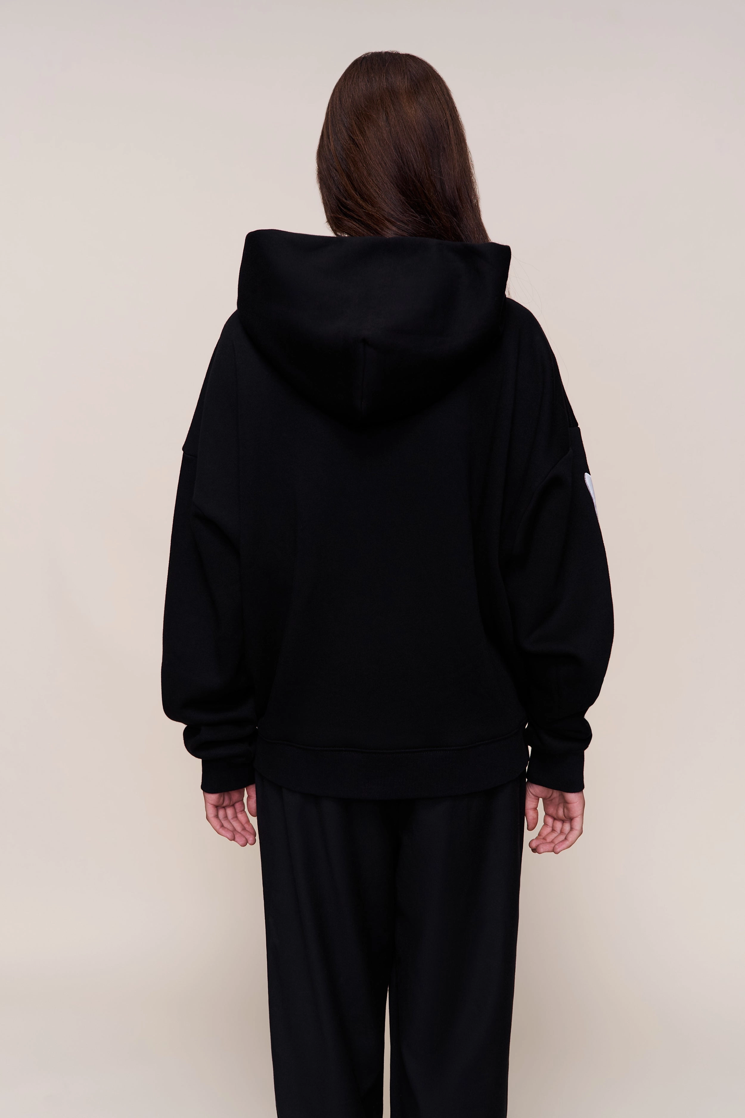 Clifton Zip Up Hoodie Neutral Tones Off Duty