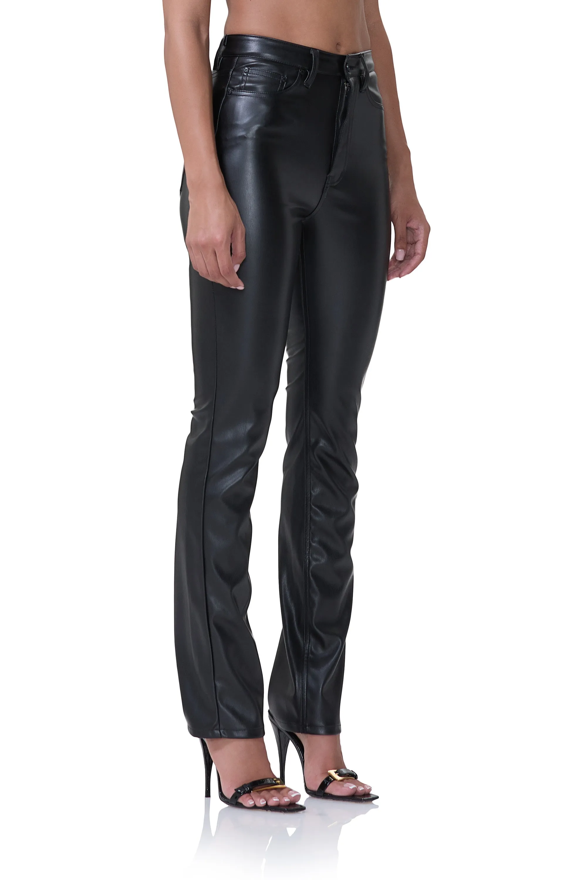 Non Clip Heston Straight Leg Pant - Noir