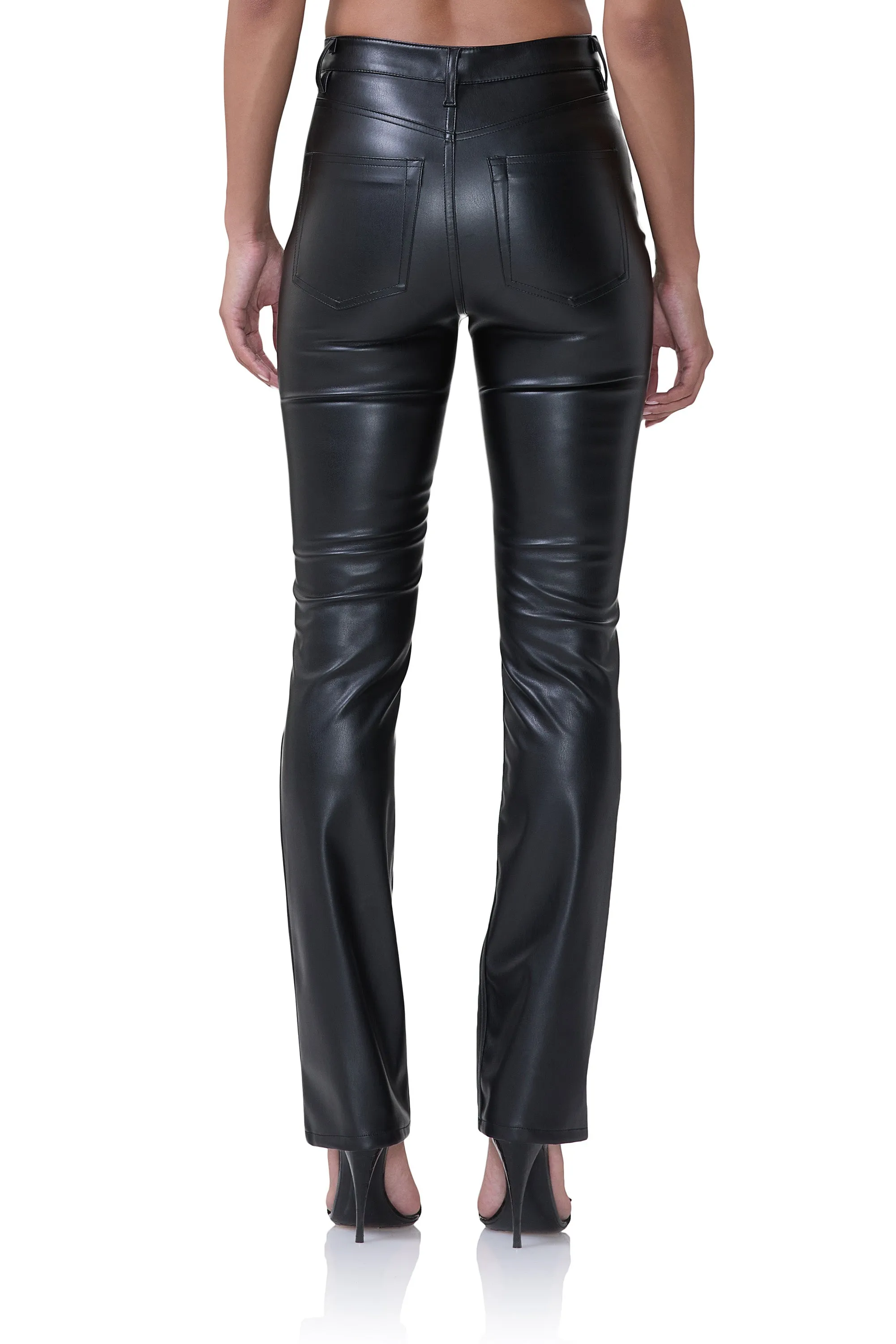 Heston Straight Leg Pant - Noir Full Comfort