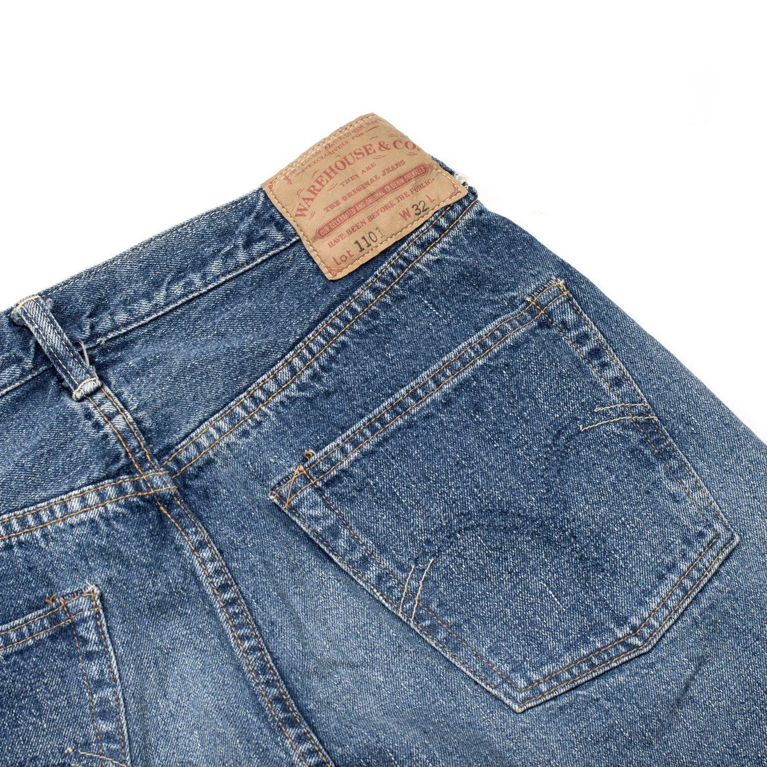 Warehouse & Co. Lot. 1101 Second Hand Series Used Wash Jean 12oz
