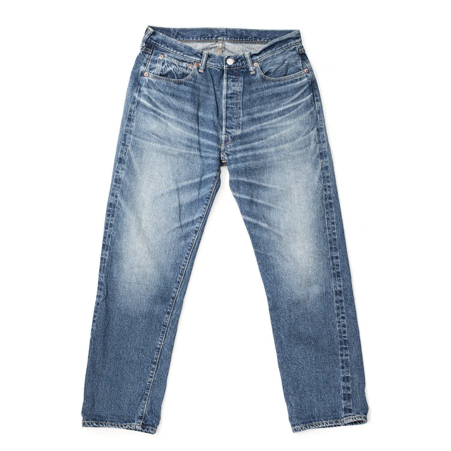 Warehouse & Co. Lot. 1101 Second Hand Series Used Wash Jean 12oz