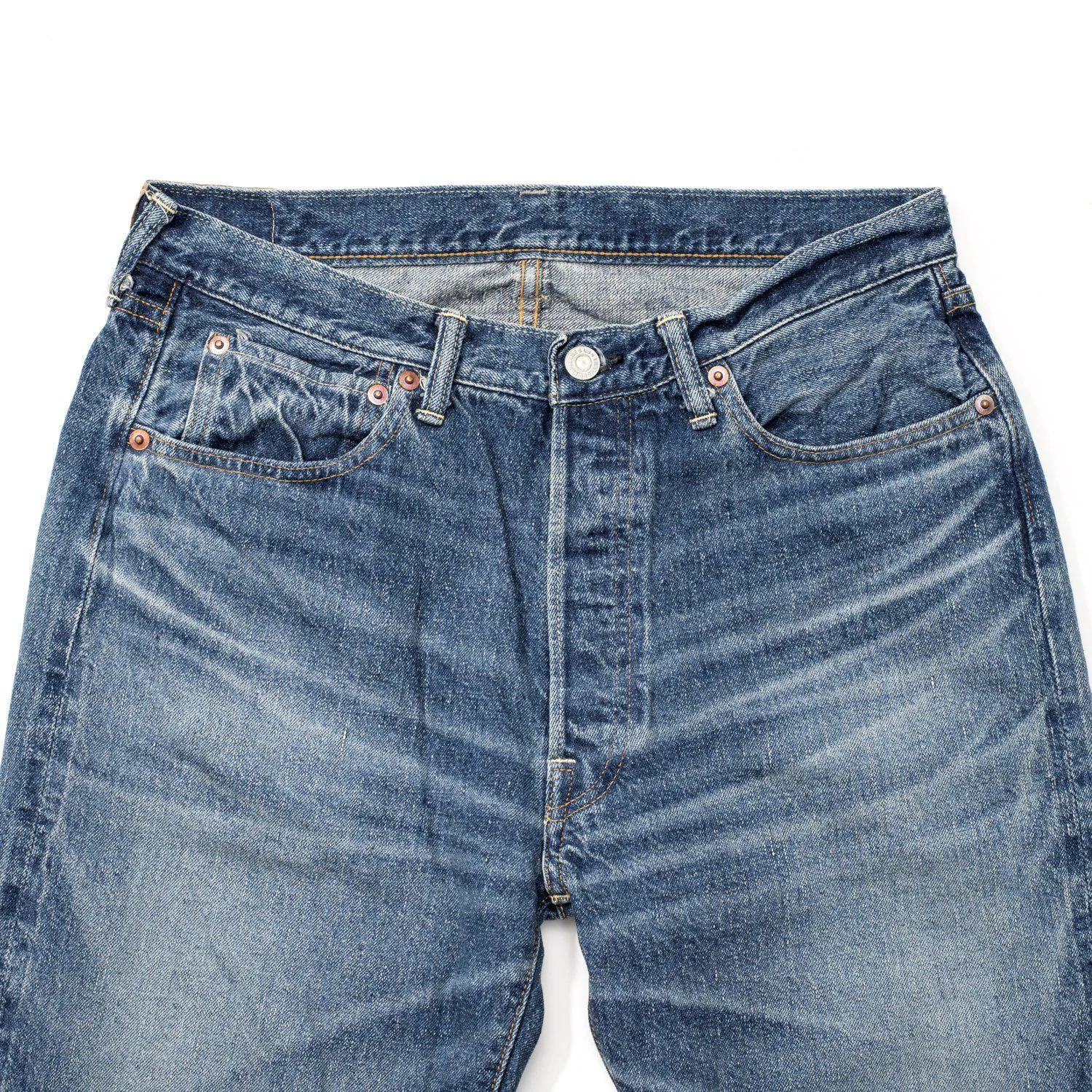 Warehouse & Co. Lot. 1101 Second Hand Series Used Wash Jean 12oz