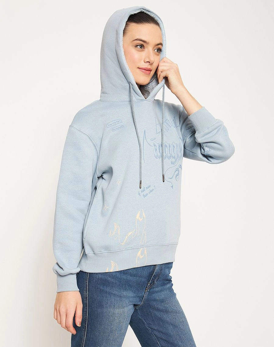 Light Jacket Madame Celeste Printed Sweatshirt