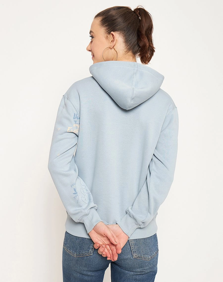 product terry cloth absorbency school wear Madame Celeste Printed Sweatshirt