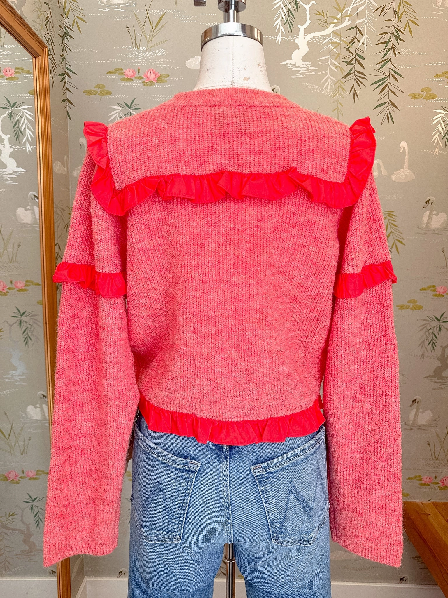 Winter Comfort Hallie Ruffle Sweater