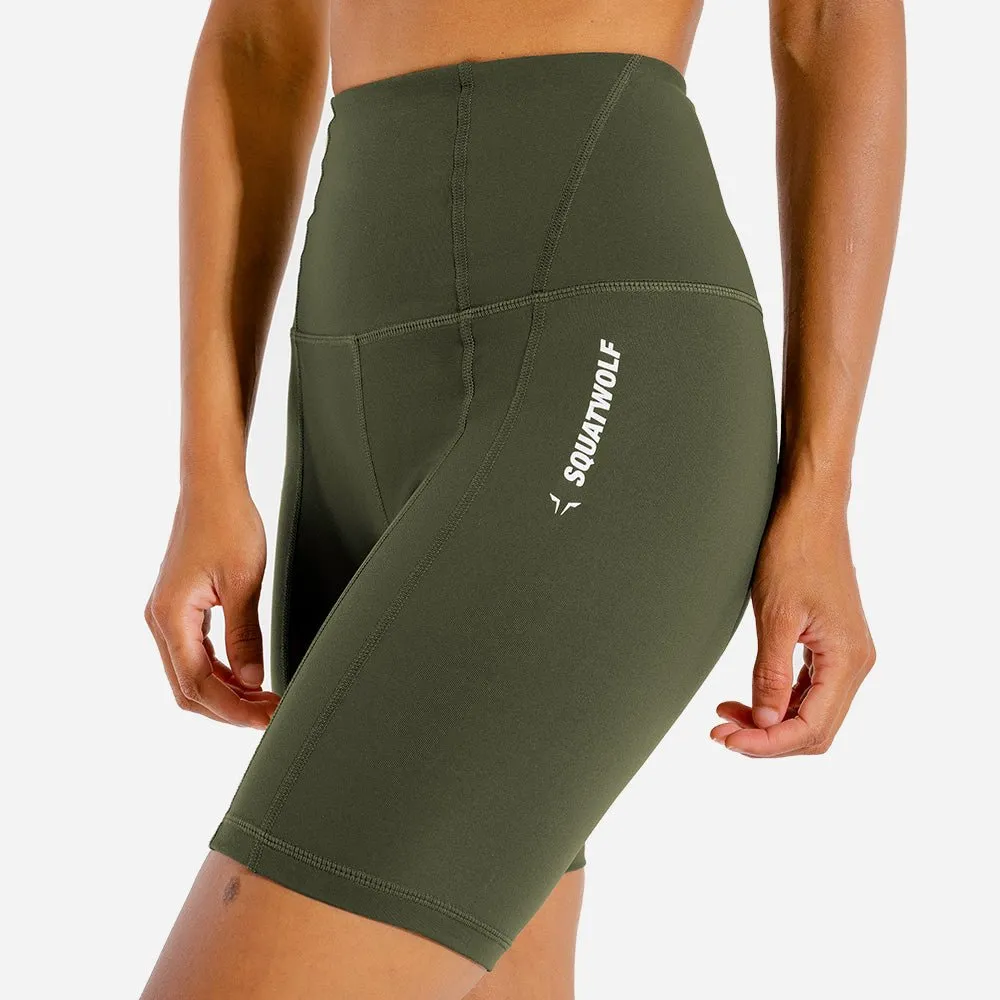 Warrior Cycling Shorts - Olive