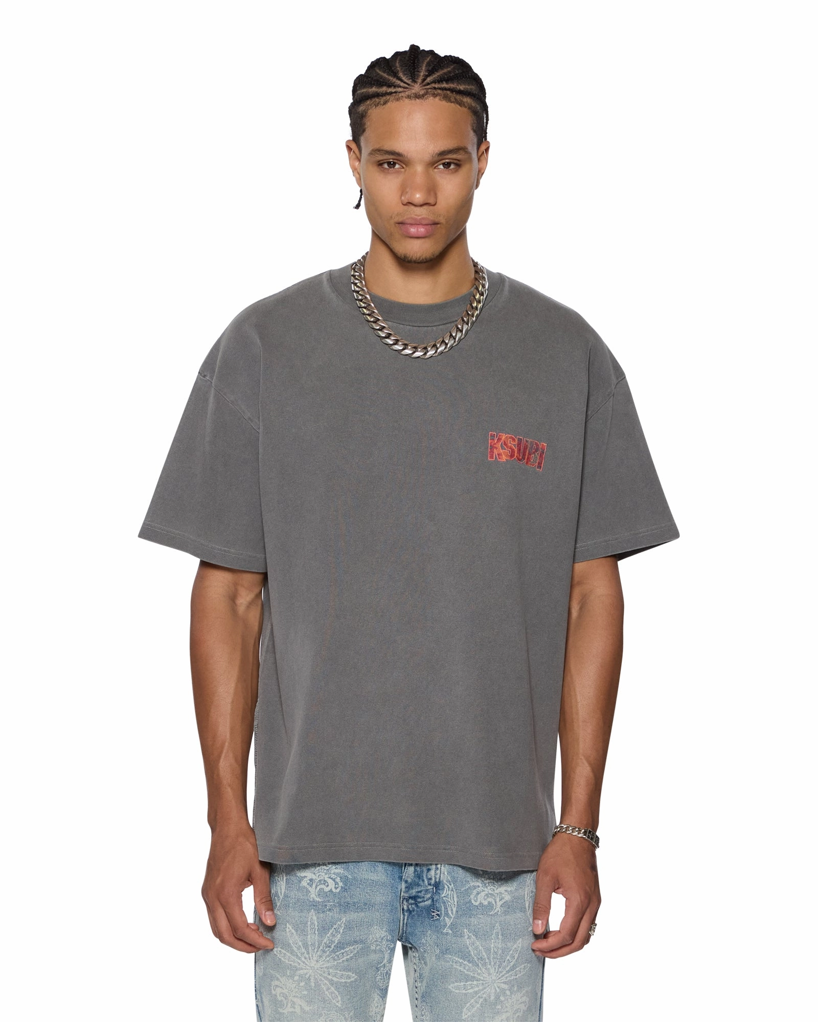 KICKSTART EKCESS SS TEE CHARCOAL Flexible Design