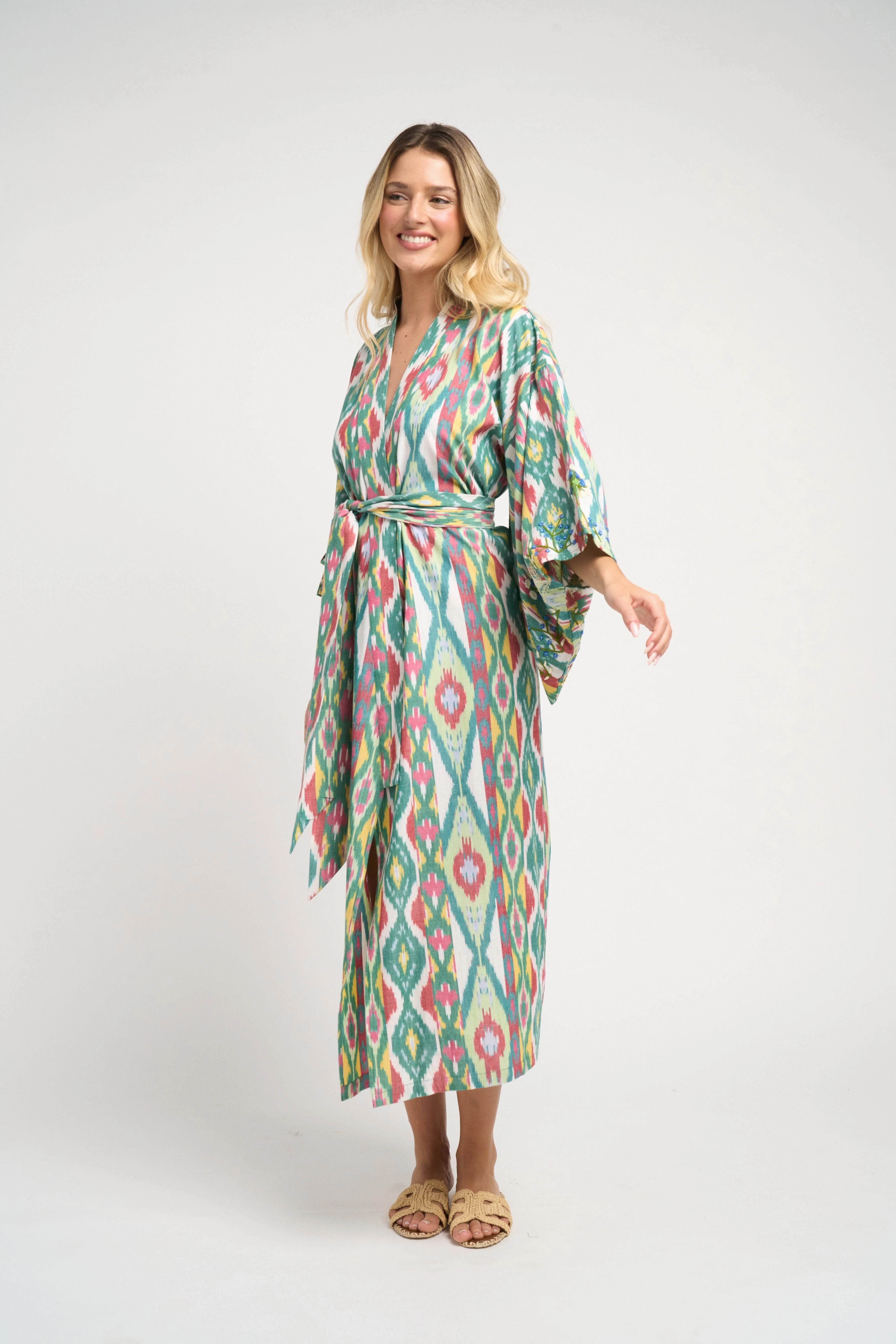 Anisa Kimono Multi Feminine Style